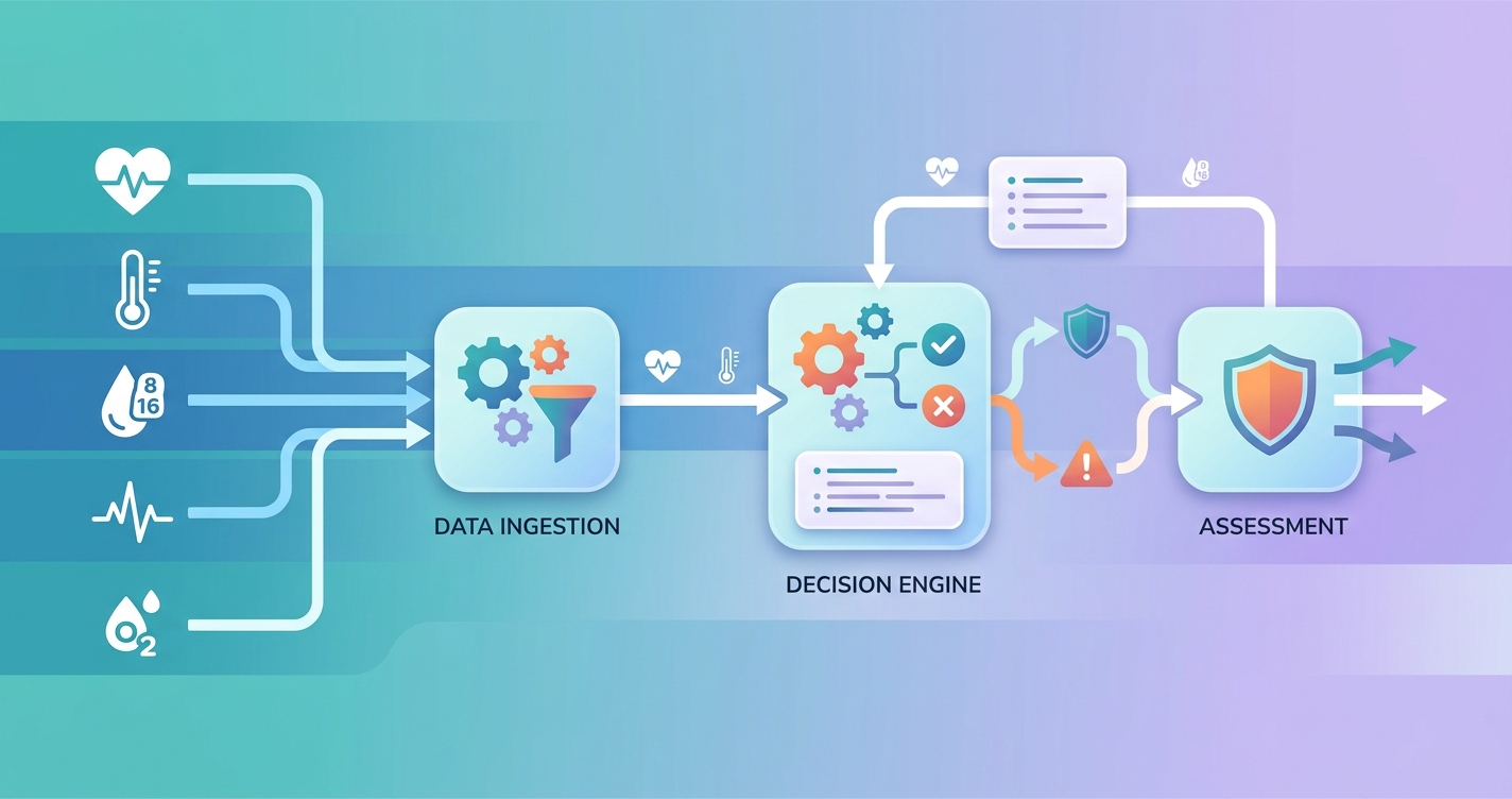 What Is a Decision Engine? How Vitals Data Feeds Automated Underwriting Rules