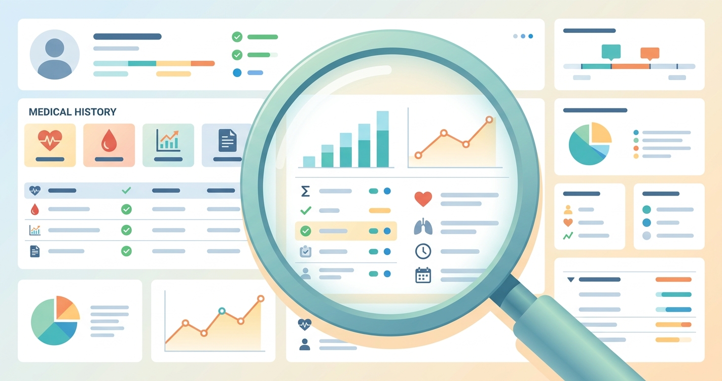 What health data do insurers check before approving me?